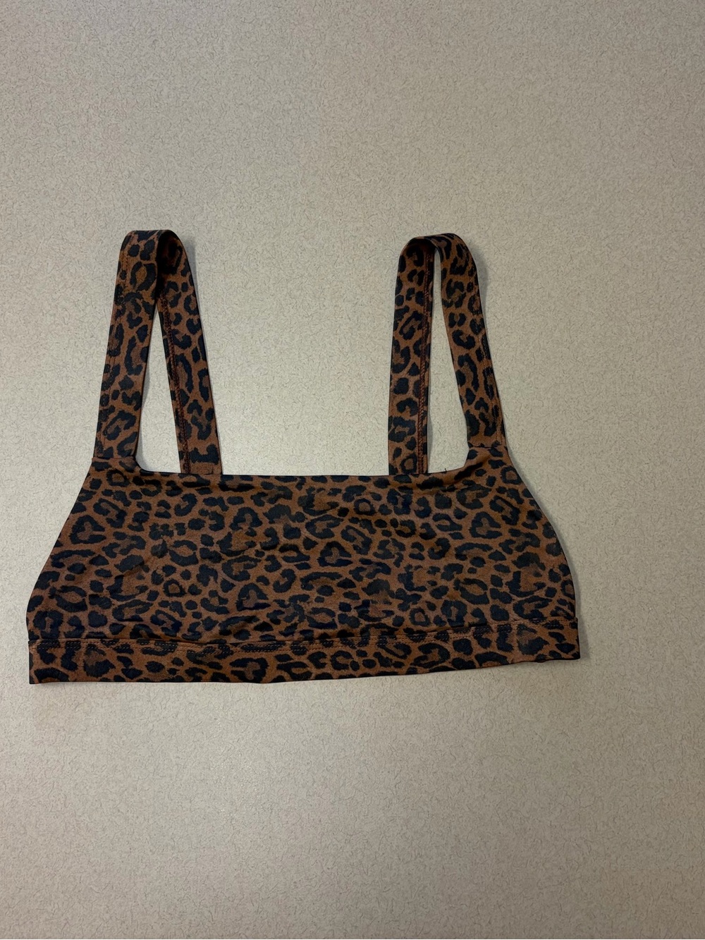 LA Hearts PacSun Leopard Print Bikini Top